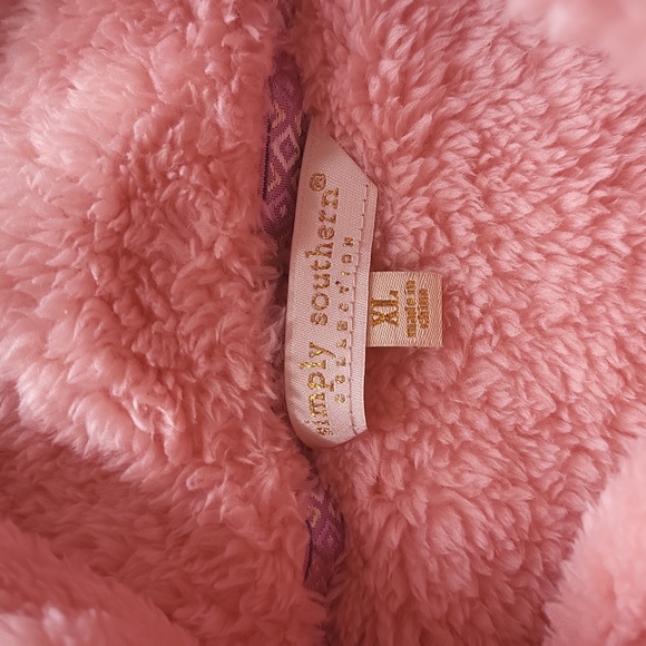 Simply Southern Peach Classic Sherpa Pullover NWT SzXL - Picture 7 of 10